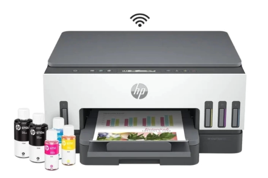 Impresora Multifuncion Hp Sm720 Sistema Continuo Color