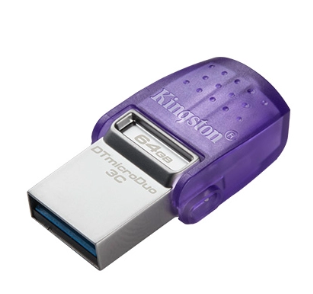 Pen Drive 3.2 Dt Microduo 64gb Usb-a   Usb-c Gen 1