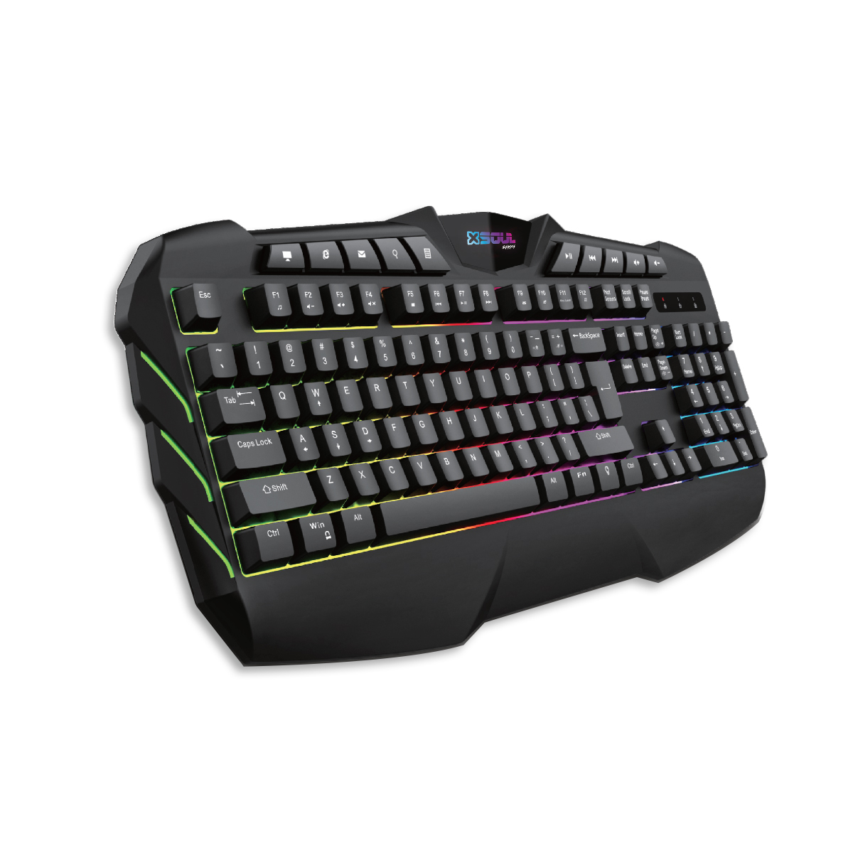 TECLADO GAMER STREAMERS SOUL XK700