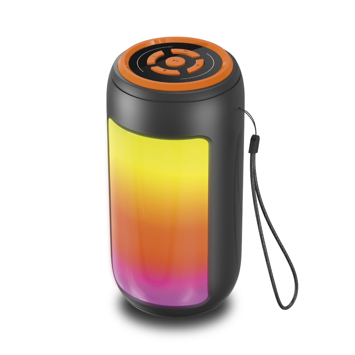 Parlante Bluetooth Luces Colores LED TWS Lector Micro SD FM XK150