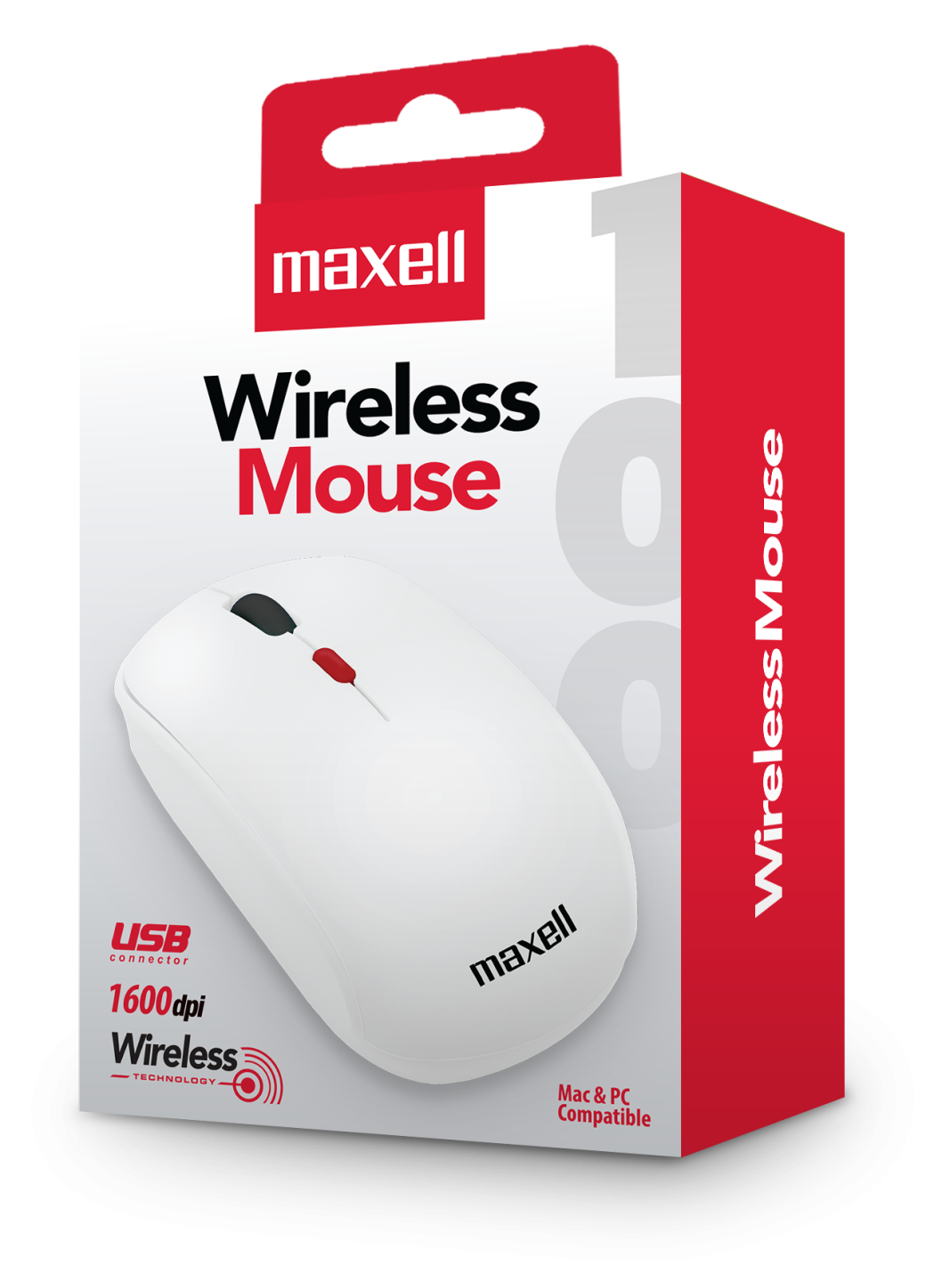 MOUSE INALÁMBRICO MOWL-100 BLANCO