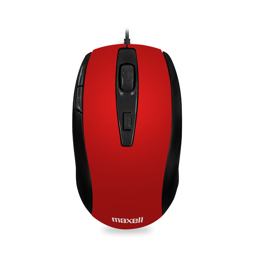 Mouse Óptico 5 Botones Maxell  MOWR-105