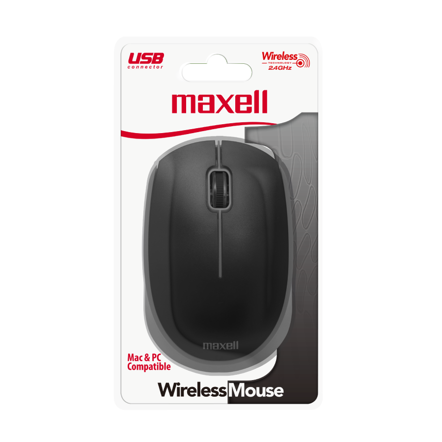 Mouse Inalámbrico Maxell MOWL-100