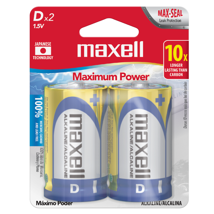 BATERÍA ALCALINA TIPO D