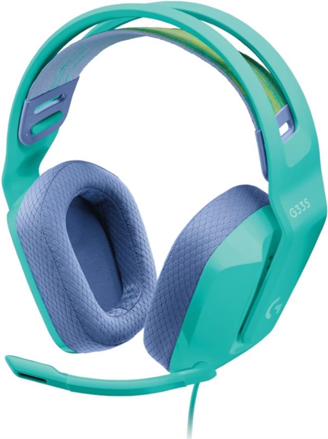 LOGITECH AURICULARES GAMING G335 MINT.