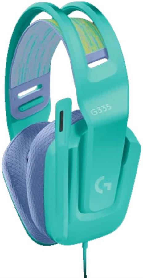 LOGITECH AURICULARES GAMING G335 MINT.