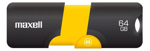 MAXELL PENDRIVE FLIX 64GB 3.0 NEGRO/DORADO
