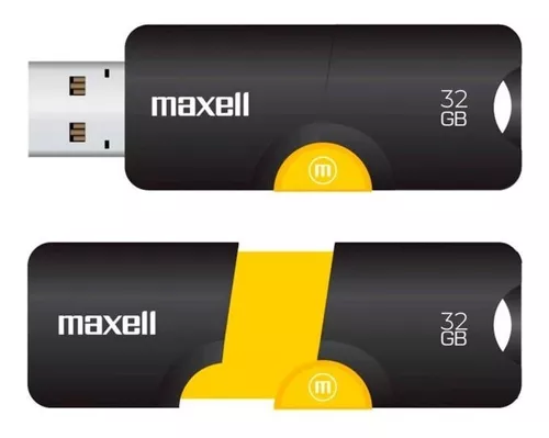MAXELL PENDRIVE FLIX 64GB 3.0 NEGRO/DORADO