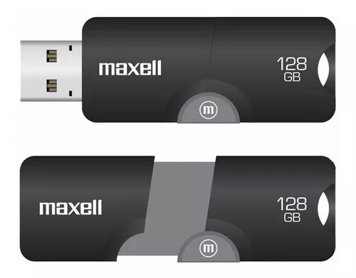 MAXELL PENDRIVE FLIX 128GB 3.0 NEGRO