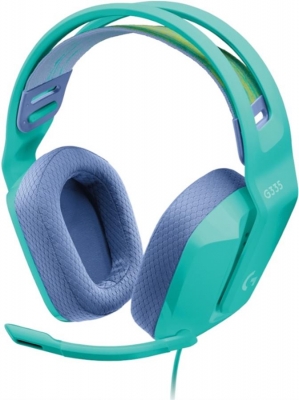 LOGITECH AURICULARES GAMING G335 MINT.