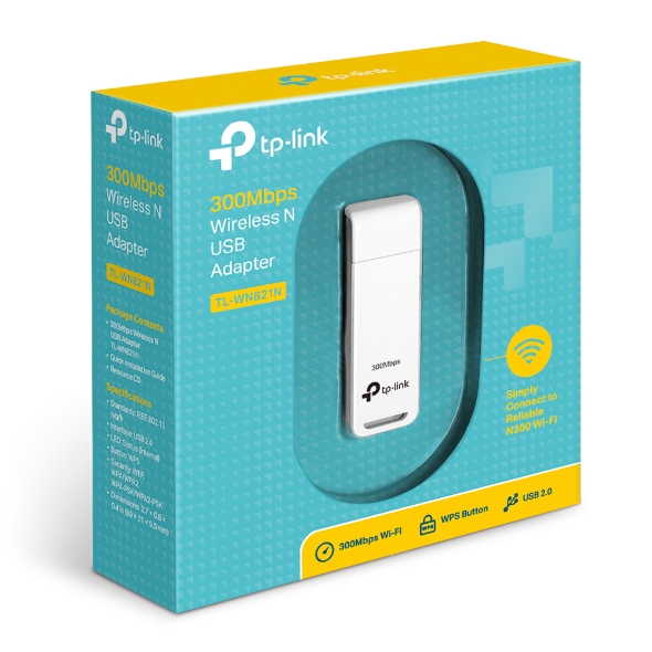 Adaptador USB Wireless N 300Mbps