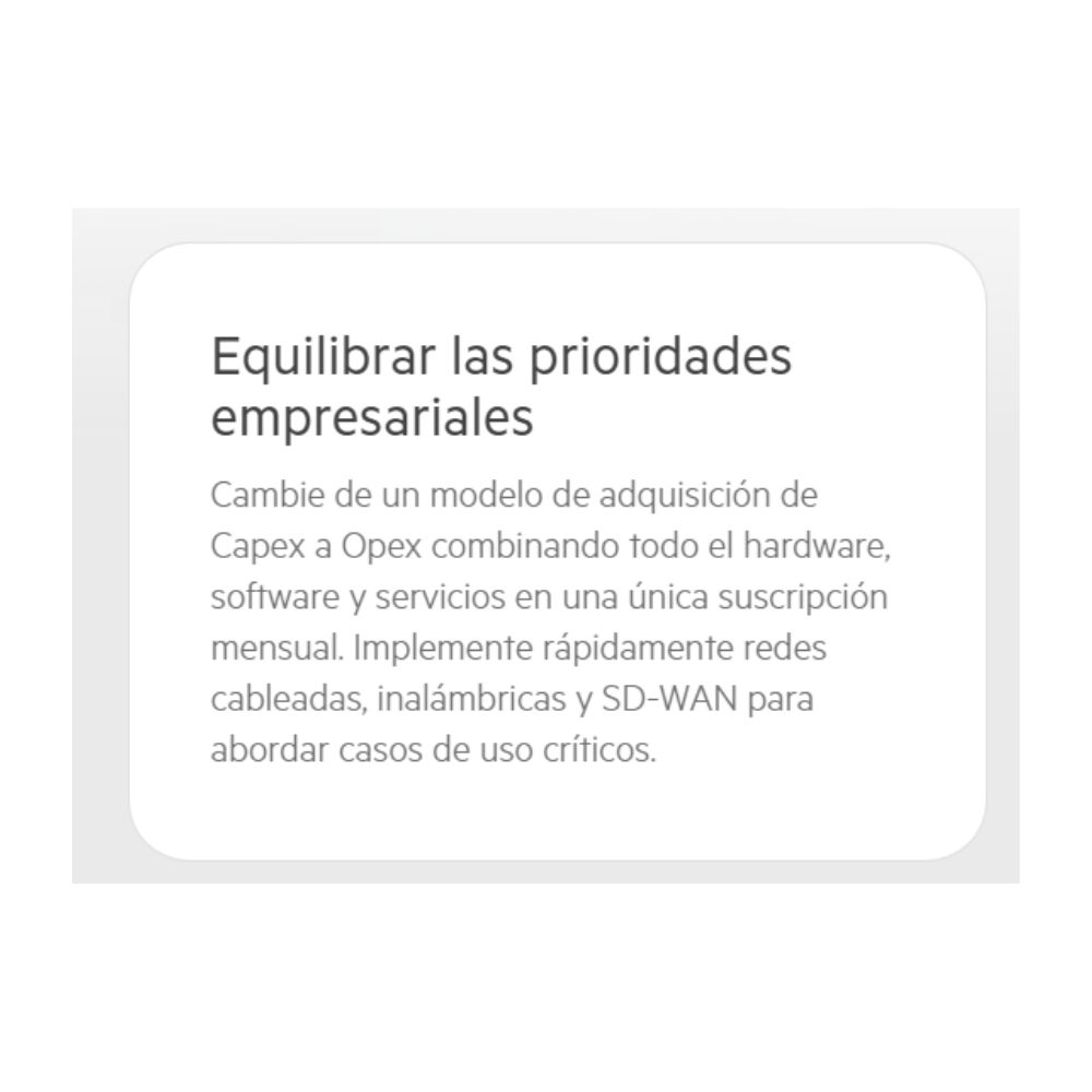 HPE Greenlake for Networks (SI)