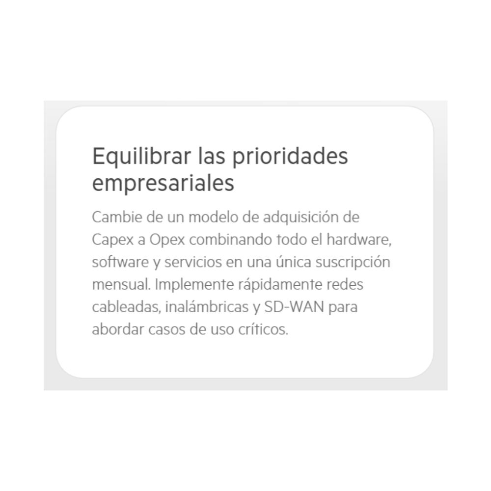 HPE Greenlake for Networks (SI)