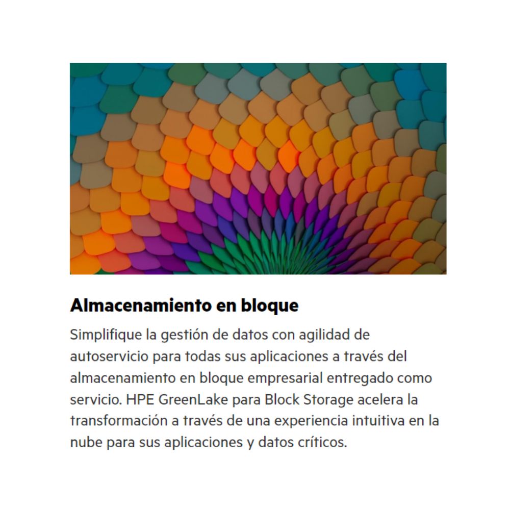 HPE Greenlake for Block Storage (SI)