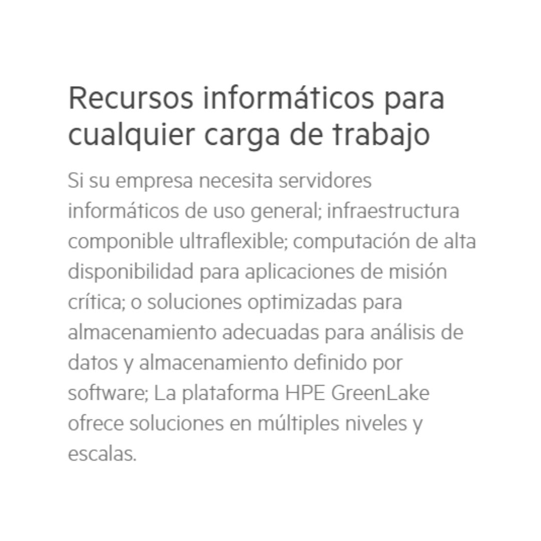 HPE Greenlake for Compute (SI)