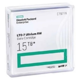 HPE LTO7 Ultrium 15TB RW Data Cartridge - C7977A (SI) | CONNECTEAM SA