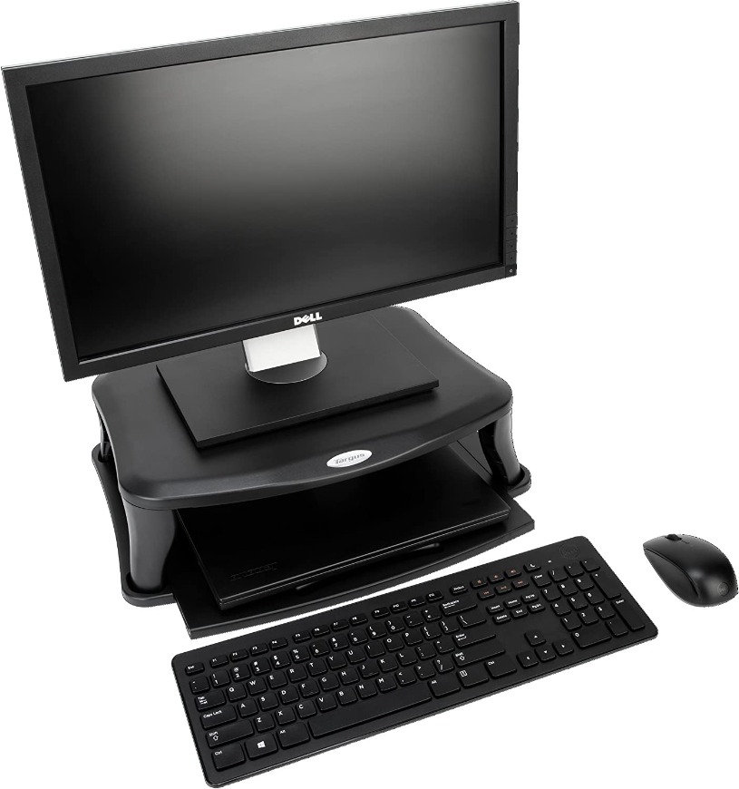 Soporte De Monitor Elevador Tv Pc Escritorio Regulable Cuota