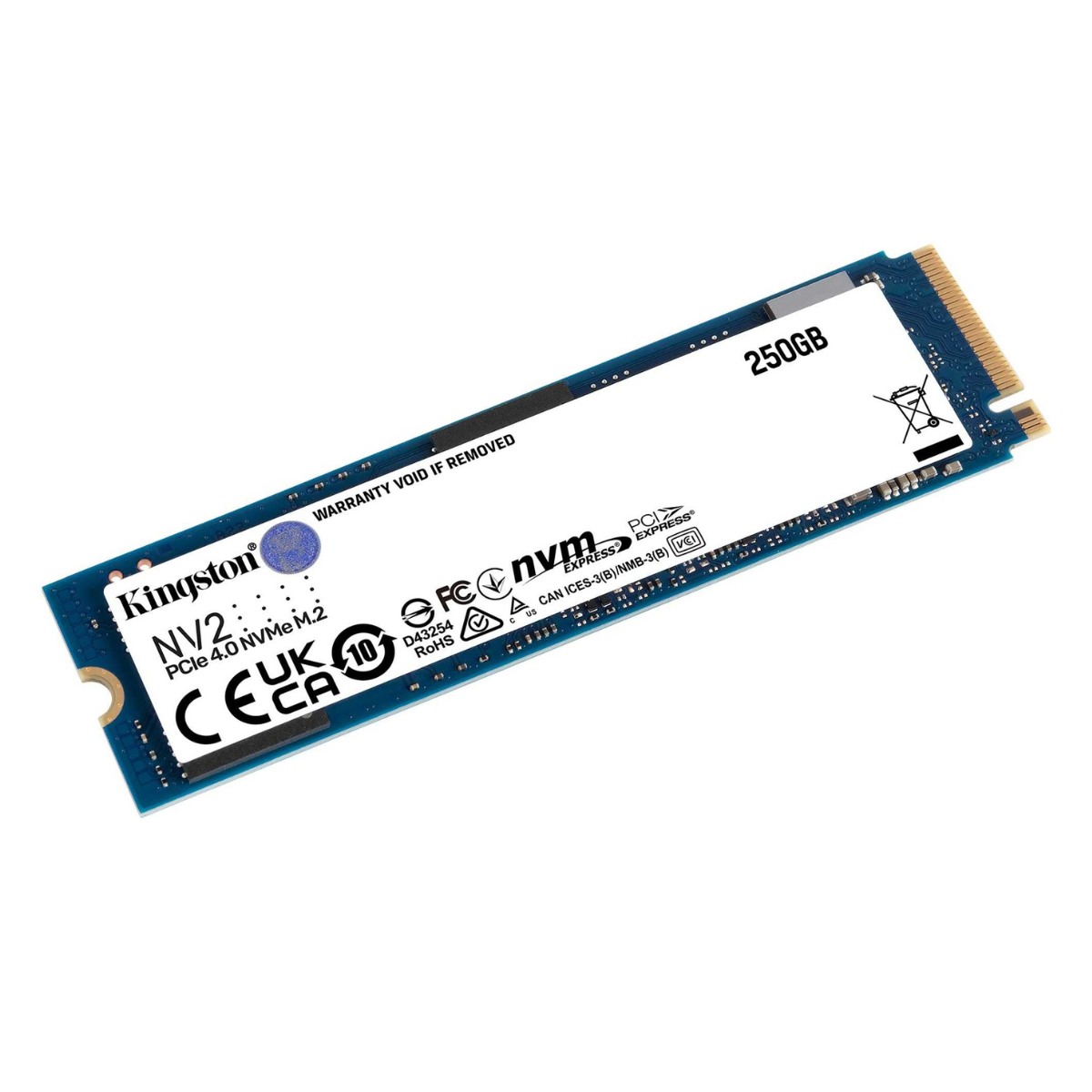 SSD M.2 250GB NVME Kingston NV2 PCIE