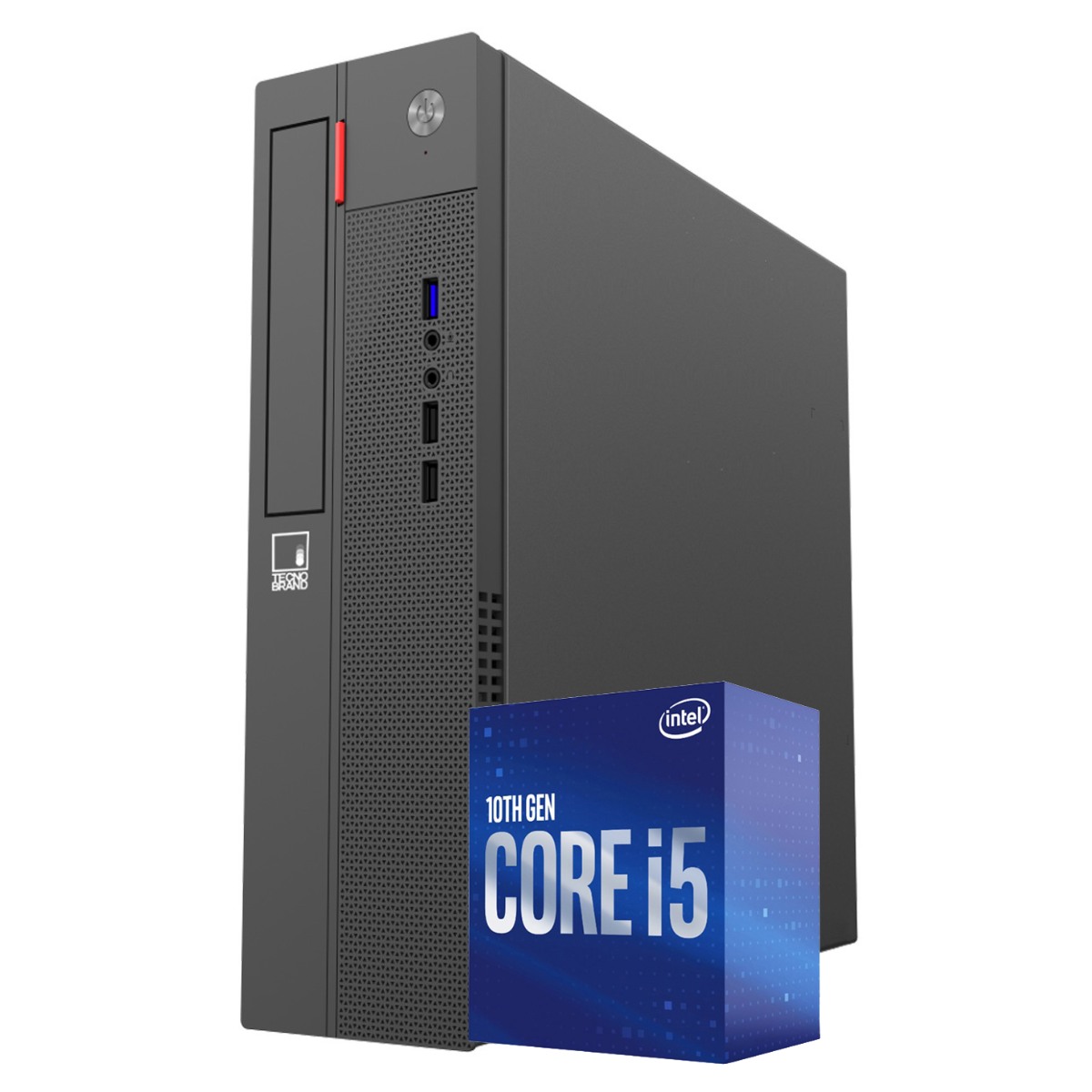 PC Intel Core I5-10400 16GB 480GB SSD Free DOS