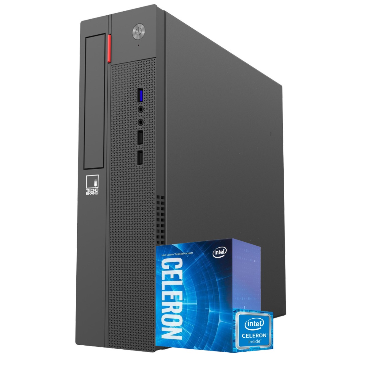 PC Intel Celeron G5905 10ma Gen  Ram 8GB SSD 240GB Free Dos