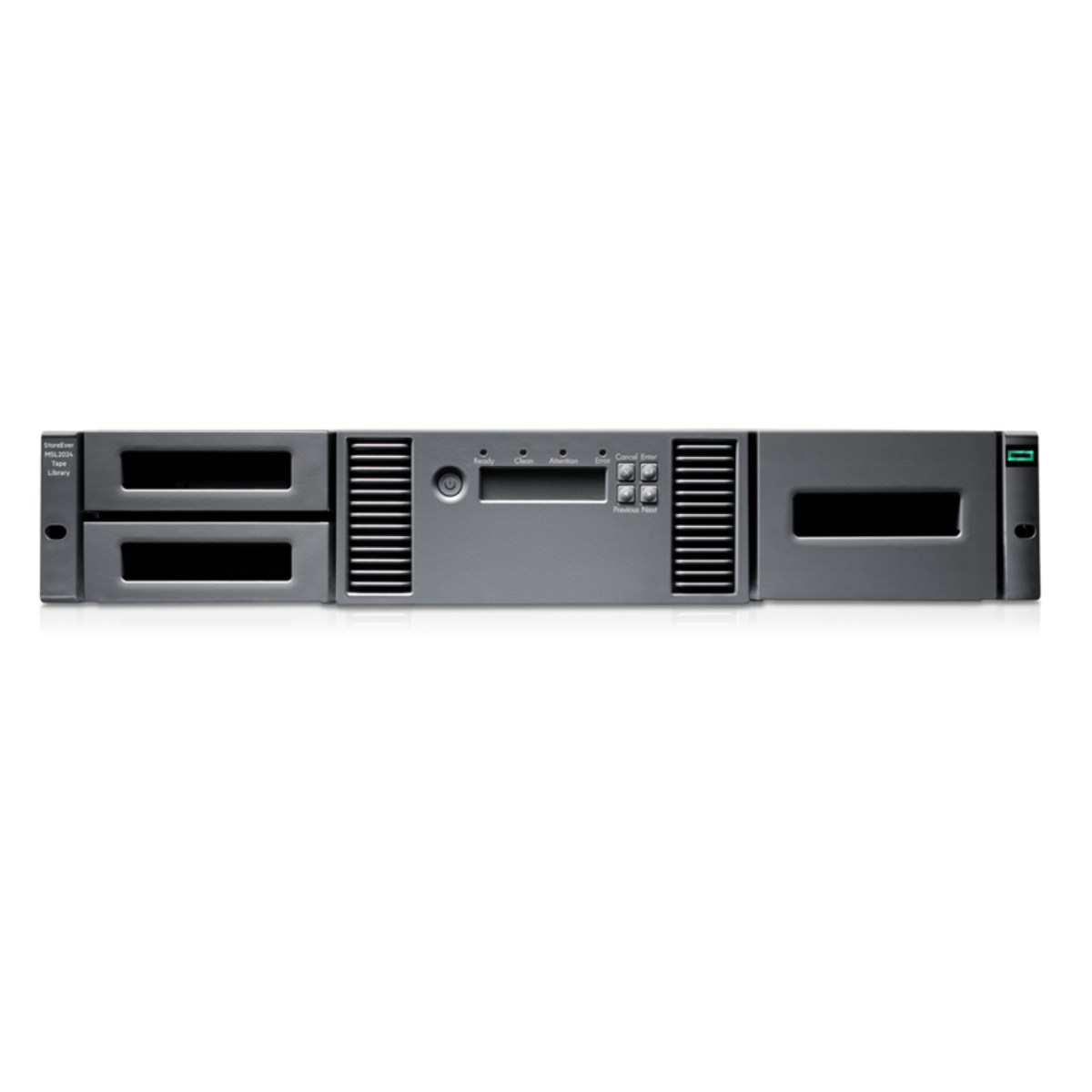 HPE StoreEver MSL2024 0-drive CHASSIS 2U