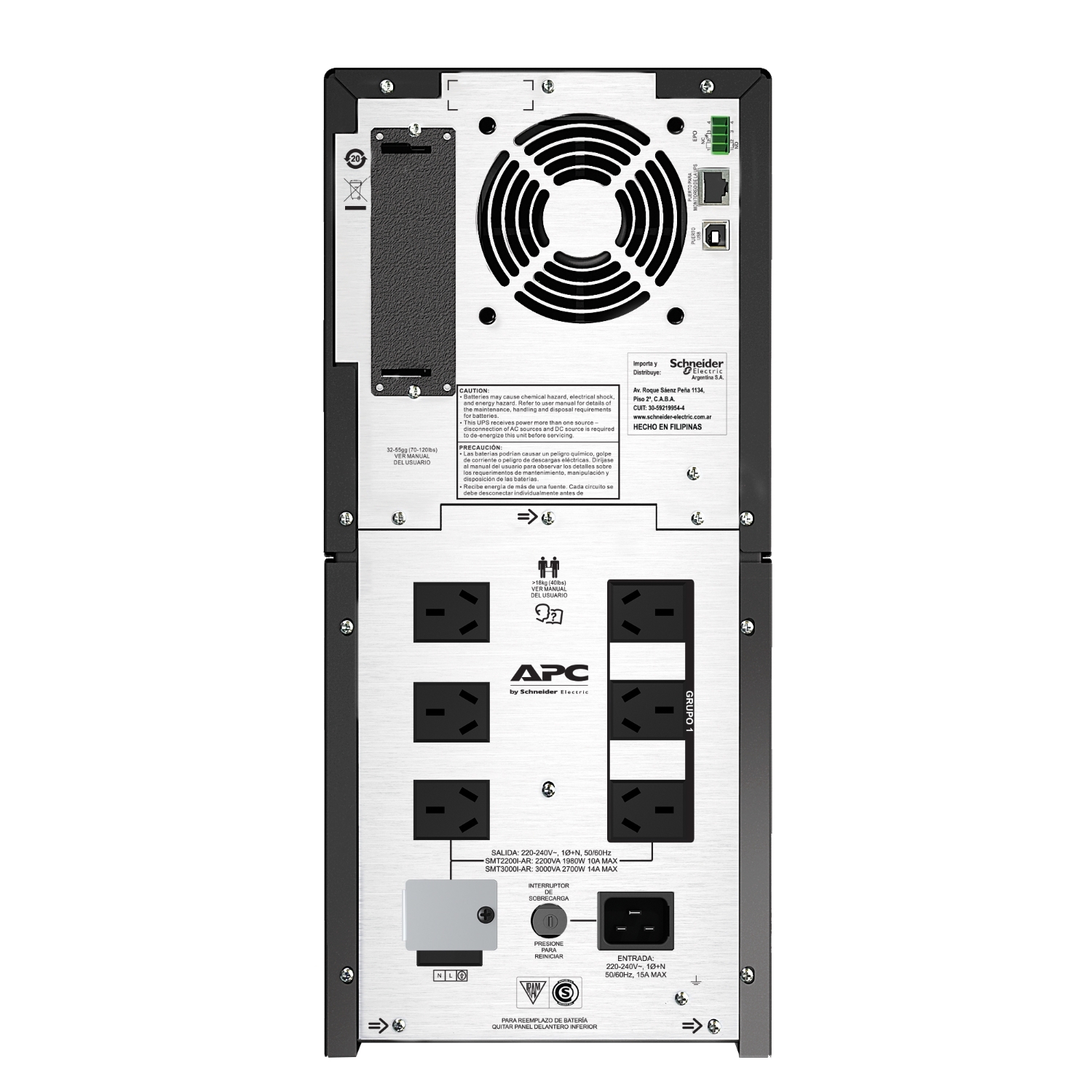 UPS APC 2200VA Smart TOWER - SMT2200I-AR