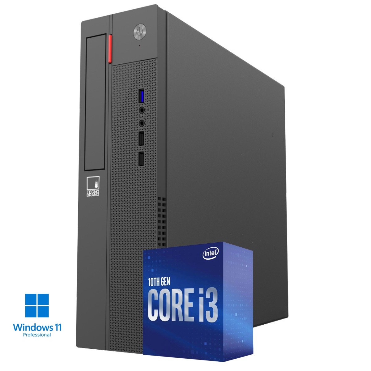 Pc Desktop Intel Core I3 10ma RAM 8GB SSD 240GB Win 11 Pro