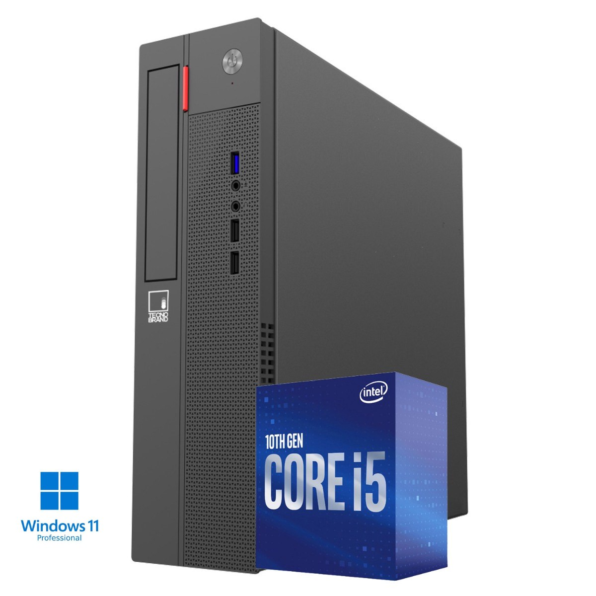 PC Intel Core I5 10ma Gen RAM 8GB SSD 480GB WIndows 11