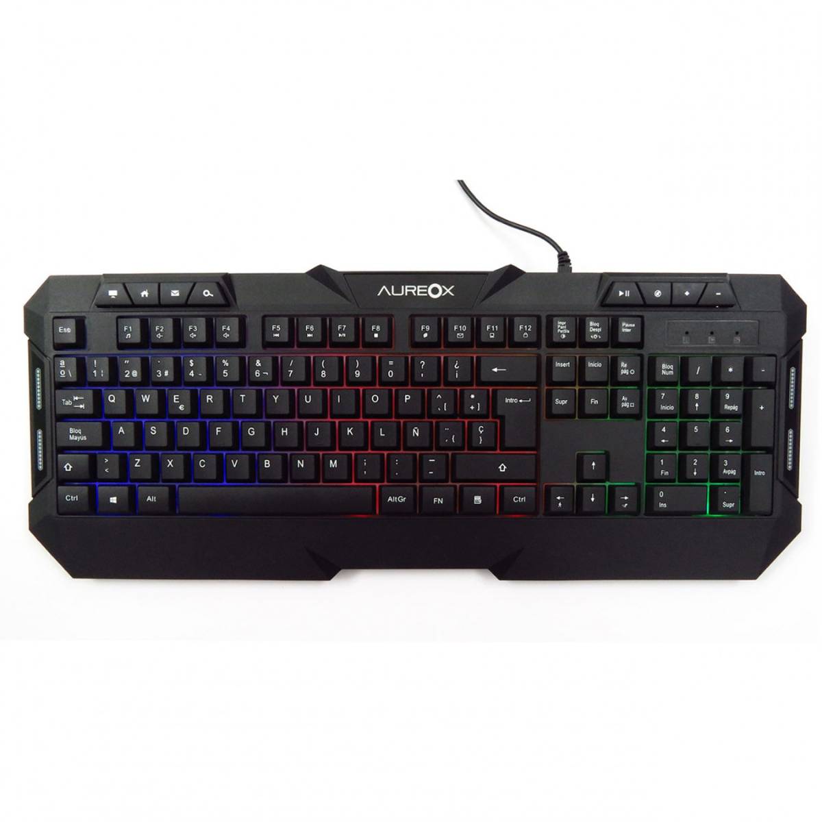 Kit Gamer Teclado , Mouse y Mousepad Aureox ARXP-GC1000, RGB