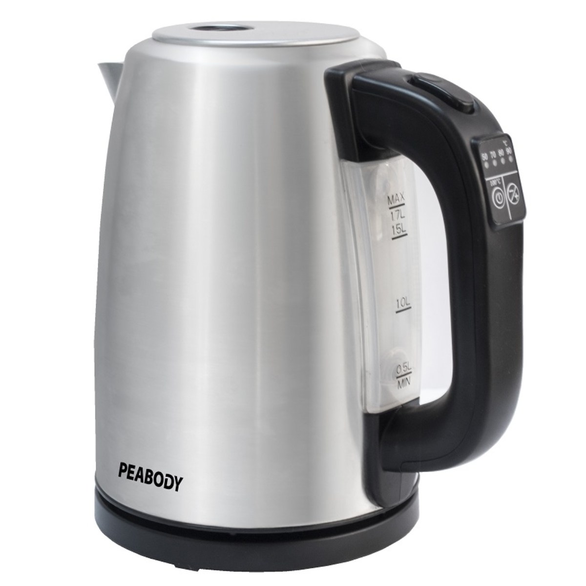 Pava Jarra Electrica Peabody Digital 1.7 lts PE-DKA1850