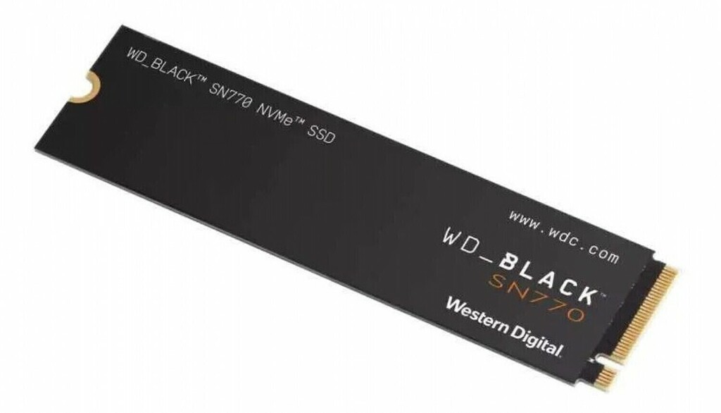 Disco Solido Interno Western Digital 250GB Black M2 SN770