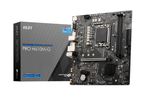 Motherboard Msi Pro H610m-g Lga1700 Ddr5