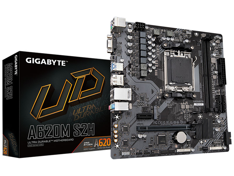 Motherboard (am5) Gigabyte A620m S2h