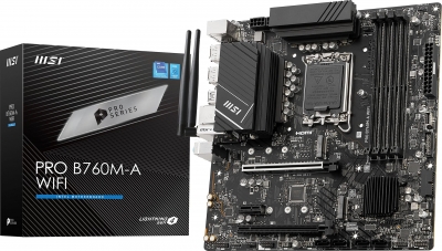 Motherboard Msi Pro B760m-a Wifi Lga1700 Ddr5