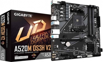 Motherboard (am4) Gigabyte A520m Ds3h V2