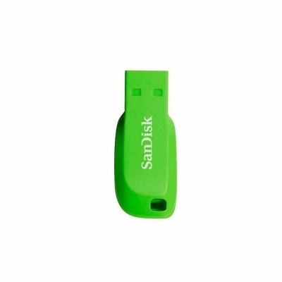 Pen Drive Sandisk Cruzer Blade 32gb Usb 2.0 Tipo A Verde